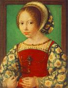 GOSSAERT, Jan (Mabuse) Young Girl with Astronomic Instrument f USA oil painting reproduction